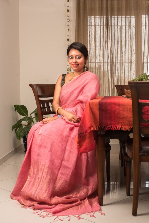 Linen Saree 1